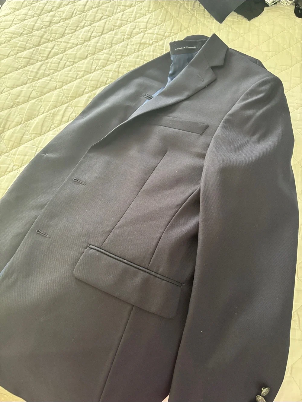 Hart Schaffner Marx Classic Navy Two-Button Blazer
